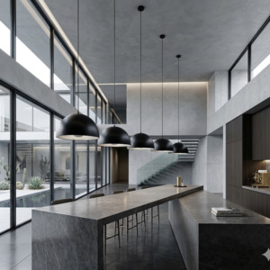 Dome Pendant 360 Black