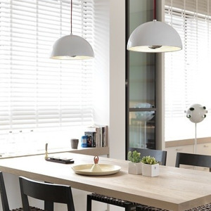 Dome Pendant 360 White