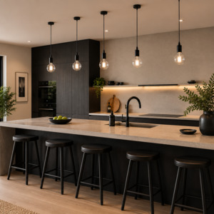 Jazz Pendant Black