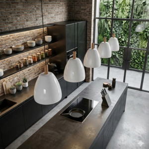 White Pendant Cone