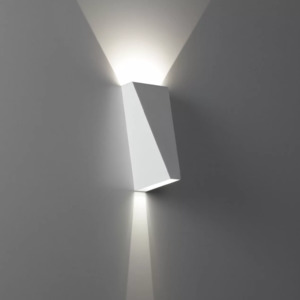 Wall Lights: Facet White Wall light