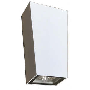 UOW048-WH/BLK-CW MIA Up & Down Exterior LED Wall Light