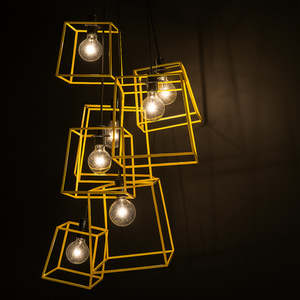 UP1003/1004/1005-WH/BLK/YEL   Pop Range Pendants