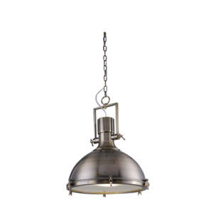 UP061P-AB   BOSTON Industrial Design Pendant Light