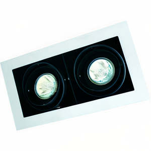 Downlights: UDL3021/2-MCH/SLV/WH   MR16 GLOBE DOWNLIGHT FRAME