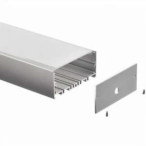 ULINEAR-8035-AL/BLK-3M   Surface mounted or Suspended black extrusion