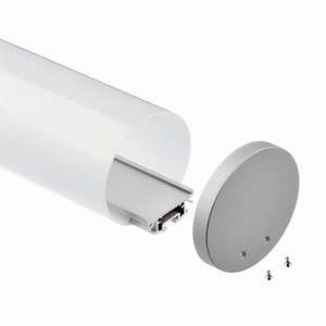 Aluminium Profiles: ULEDBAR-AL-07    3M Suspended round aluminium extrusion