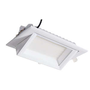 UMHLED-2838W-WH/BLK-3CCT  LED Rectangular Shop Lighter