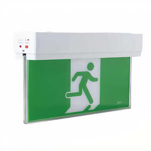 Emergency Lighting: UEXLUX/ UEXLUX-BLK   Surface Mounted Exit Lights