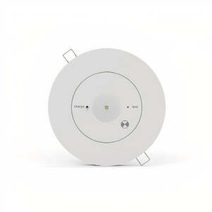UEM-5W-WH/BLK    Recessed LED emergency luminaire