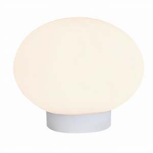 Wall Light: UWL-ORB-WH/BLK/SB   ORB 110 opal glass wall light