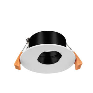 Downlight Frames: U2018-BLK/WH   OPTIC Downlight Key Hole Frame