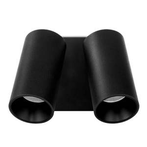 UOW-ARKO-BLK/WH-3CCT   TWINS Exterior double LED adjustable spotlight/wall light