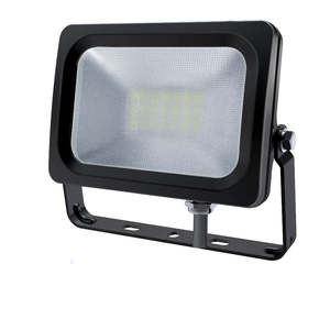 UFLSQLED10WW/WH-BLK  METRO Slimline 10W LED Floodlight