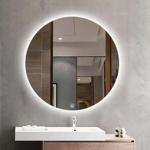 Led Mirror Lights: UMRR-ORB-RD750   Smart Mirror 3CCT LED back lit mirror light with demister
