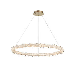 2: UP-GLACIER8-SB-3K-DIM   GLACIER 8 PENDANT