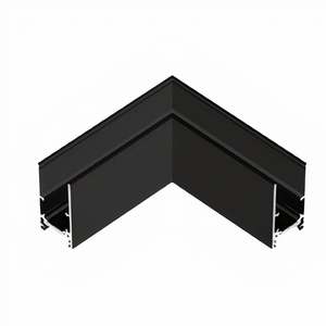 Slim Magnetic: UMAGSL-L-JOINER-BLK   Mini magnetic track L black joiner