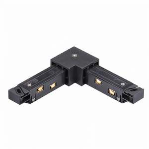 UMAGSL-LIVE-LJOINER-S-BLK  Mini magnetic track live L black joiner