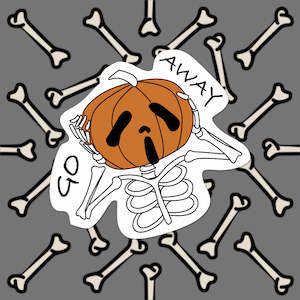 Travel Stickers: Go Away