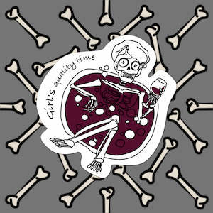 Travel Stickers: Girl's Quality Time