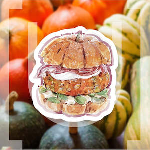 Pumpkin Food: Pumpkin Burger