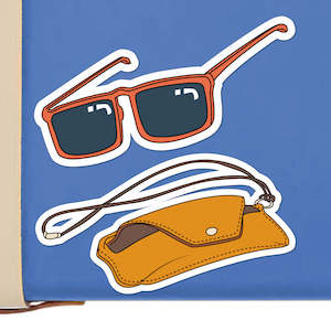 Travel Stickers 1: Sunglasses