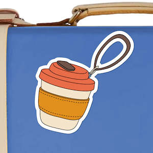 Travel Stickers 1: Travel Cup