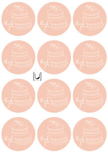 Baking Stickers: Baking - Macarons Sticker Sheet