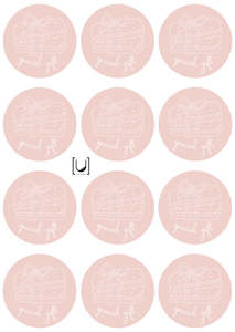 Baking Stickers: Baking - Biscuit Sticker Sheet