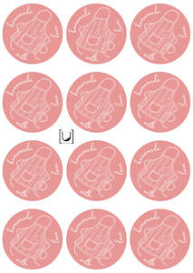 Baking Stickers: Baking - Apron Sticker Sheet