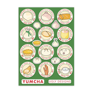Dimsum Stickers A6 Sticker Sheet