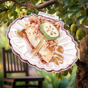 The Season Of Feijoa: Feijoa Cheese Cake