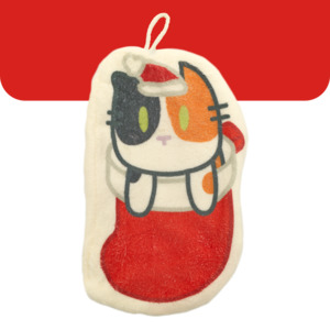 Christmas Cat - Hand Towel