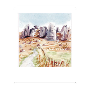 Watercolor Landscapes: Insta Memory - Castle Hill