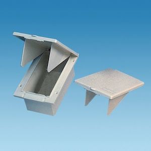 Plugs, Sockets & Power Leads: BEIGE Replacement Flap & Pins