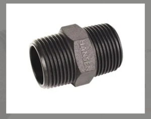 Nylon Hex Nipple 20mm