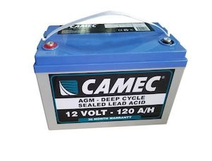 Electrical & Lighting: Camec 120aH AGM Gel Battery