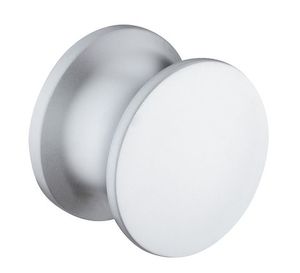 Catches, Hinges & Latches: Push Button for Push Locks - Chrome Plated Matt Plastic