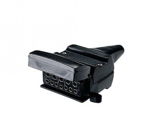 Chassis & Towing: 12 Pin Flat Trailer Plug Socket