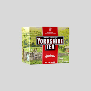 Teas: Yorkshire Tea 80 Pack (Little Damaged Box)