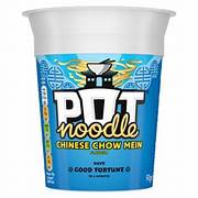 Noodles and Pasta: Pot Noodle Chinese Chow Mein 90g (best before 30/9/23)
