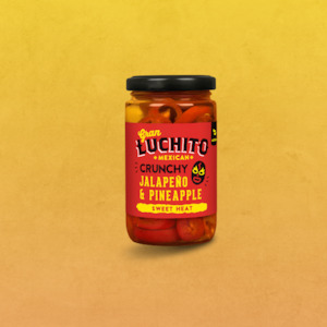 Gran Luchito Mexican Food: Gran Luchito Jalapeno Pineapple 215g (best before 31/8/24)