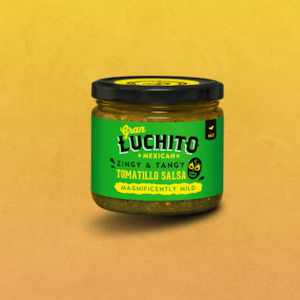 Gran Luchito Mexican Food: Gran Luchito Zingy & Tangy Tomatillo Salsa 300g