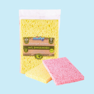 Minky: Minky ECO Sponge Wipes 2pk