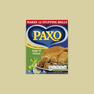 Paxo Sage & Onion Stuffing 170g Damaged/Dented Boxes