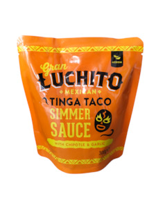 Gran Luchito Mexican Food: Gran Luchito Mexican Tinga Taco Simmer Sauce 300g (Best Before 26/09/2023)