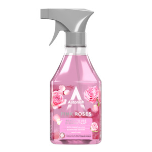 New: Astonish Ready to Use Disinfectant Pink Roses 500ml