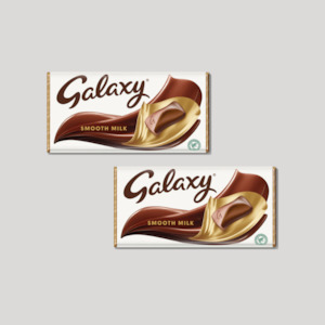 Galaxy Smooth Milk Chocolate Bar 100g (Multi-deal) (BB: 11/5/25)