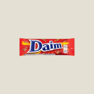 Best Selling Groceries And Confectionery: Daim Bar 28g