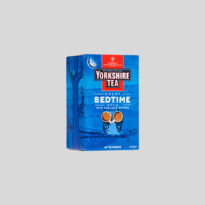 Taylors Yorkshire Tea Decaf Bedtime Brew with Vanilla and Nutmeg 40 Teabags